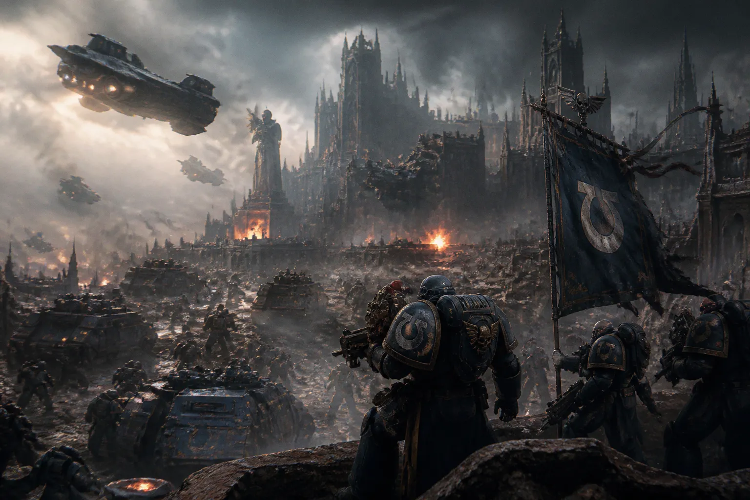 Total War: Warhammer 40,000: что известно о масштабной стратегии в космосе